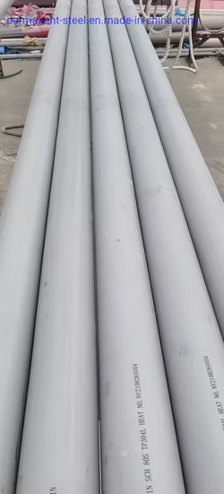 Tubo de metal quadrado redondo ASTM A240m Ss 201 304 304L 316L 321 309S 310S 410 420 430 Tubo de aço inoxidável soldado sem costura laminado a frio a quente